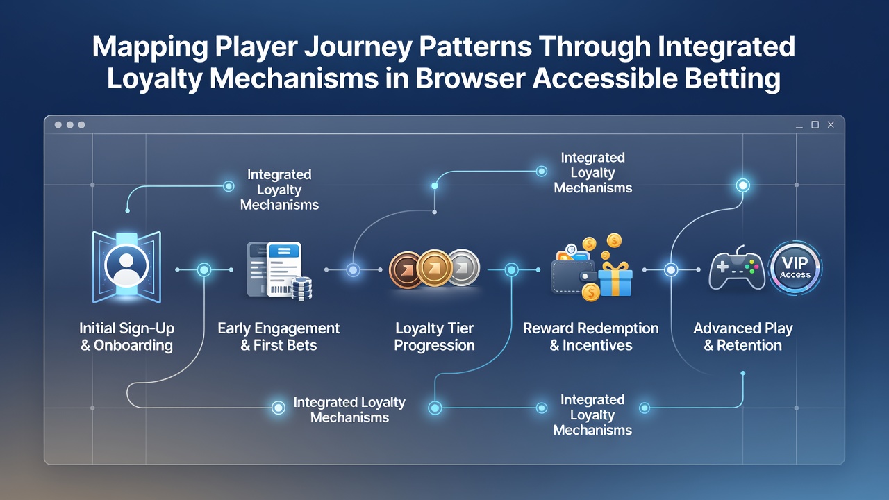 Flowchart of loyalty tier progression mapped against user activity timelines in online betting environments