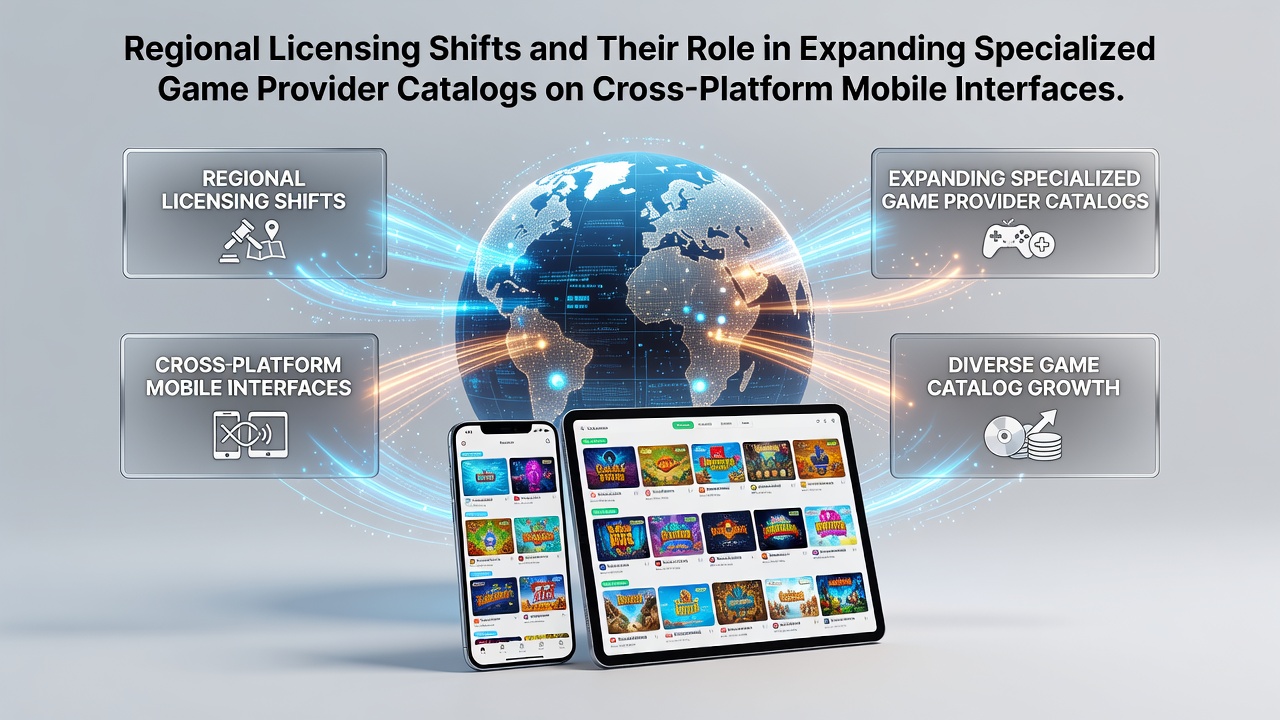 Regional licensing shifts expanding game catalogs on mobile platforms